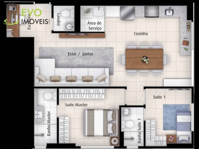 Apartamento para Venda em Goiânia - 4